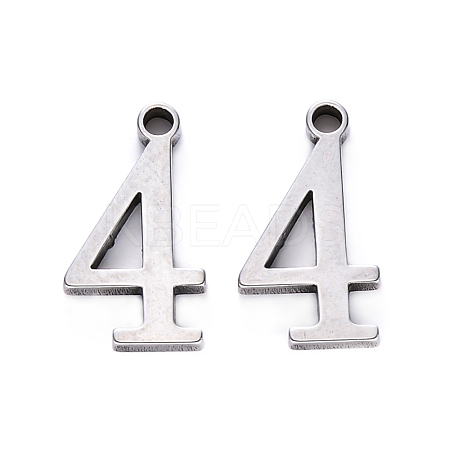 Tarnish Resistant 201 Stainless Steel Charms STAS-R108-04-1