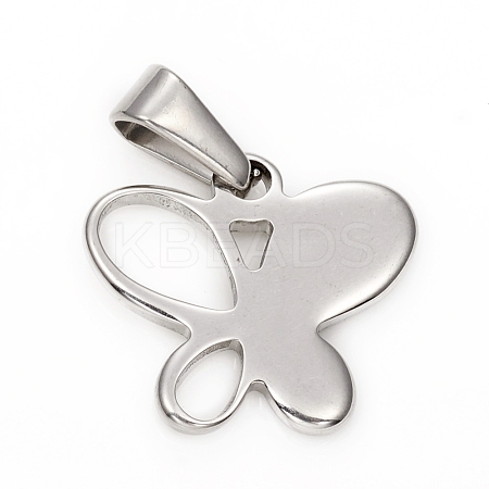 Tarnish Resistant 304 Stainless Steel Pendants STAS-I136-20P-1