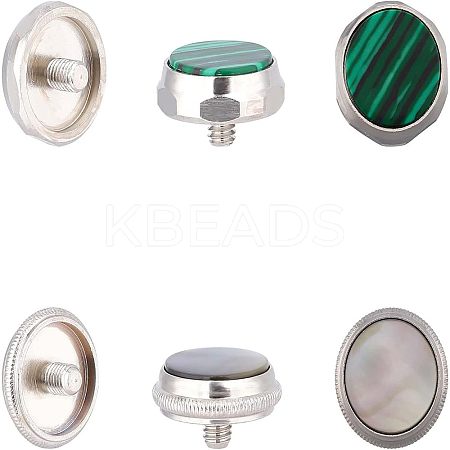 2 Set 2 Color ABS Trumpet Snap Clasps FIND-FH0003-17-1
