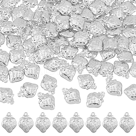 100Pcs 304 Stainless Steel Charms STAS-DC0014-98-1