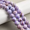 Natural Dyed Marble Beads Strands G-D315-A01-02-10mm-1