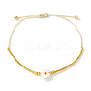 Bohemian Glass Seed Bead Braided Bracelets WO6368-10-1