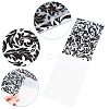 2Pcs 2 Styles Plastic Embossing Folders DIY-CP0008-88-6