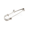304 Stainless Steel Safety Pins Brooch Findings STAS-K252-05A-P-01-1