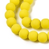 Opaque Glass Beads Strands GLAA-T032-P8mm-MD10-3