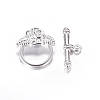 Tibetan Style Toggle Clasps LS-LF0026Y-S-1