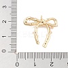 Brass Pave Clear Cubic Zirconia Pendants LS-KK-Z061-11G-3