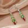 Christmas Glass Beads Dangle Earrings LS-X-EJEW-JE01624-5
