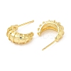 Rack Plating Brass Ear Studs for Women EJEW-Q770-14G-2
