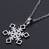 Non-Tarnish 201 Stainless Steel Pendants Necklaces LS-NJEW-S105-JN724-45-1-1