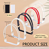 5 Bags 5 Colors Elastic Polyester Shoelace Bands FIND-PH0020-46-2