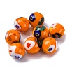 Handmade Millefiori Lampwork Beads LAMP-R003-02B-02-1