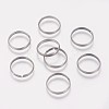 Tarnish Resistant 316 Surgical Stainless Steel Finger Ring Settings LS-X-STAS-I090-02P-1