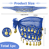 Polyester Tassel Fringe Trimming AJEW-WH0651-70B-2