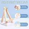 Foldable Wood Triangle Easel WOOD-WH0034-52A-5