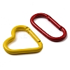 18Pcs 3 Style Spray Painted Eco-Friendly Alloy Spring Gate Rings FIND-SZ0001-90-2