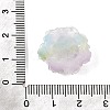 Two Tone Opaque Resin & Glitter Powder Cabochons RE-CBA7537-04A-3