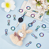 10Pcs Alloy Swivel Clasps DIY-PH0031-48-4