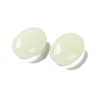 Synthetic Luminous Stone Flat Oval Palm Stone G-B063-02A-2