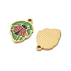 304 Stainless Steel Enamel Pendants SA-CBA7876-31G-02-2
