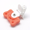 Food Grade Eco-Friendly Silicone Baby Pacifier Holder Clips SIL-T019-17-3