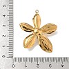 304 Stainless Steel Pendants STAS-L301-01G-3