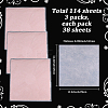 114Pcs Square Cotton Flower Bouquet Wrapping Paper Decoration AJEW-SP0004-30A-2