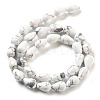Natural Howlite Beads Strands G-B106-A26-02-3