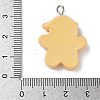 Christmas Theme Opaque Resin Pendants RESI-I344-02P-01-3