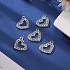 Valentine Day Ideas Alloy Rhinestone Pendants LS-X-RSB210-2-4