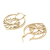 304 Stainless Steel Hoop Earrings EJEW-Q802-02G-2