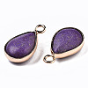 Synthetic Turquoise Pendants G-S359-279C-3