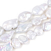 Natural Keshi Pearl Beads Strands PEAR-S018-02L-3