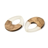 Luminous Glow in the Dark Wood & Resin Pendant WOOD-H104-15-3