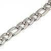 Tarnish Resistant Fashionable 304 Stainless Steel Figaro Chain Necklaces for Men LS-STAS-A028-N019P-2
