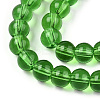 Transparent Glass Beads Strands GLAA-T032-T10mm-07-2