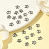 Non-Tarnish 5-Petal Flower Smooth Surface 304 Stainless Steel Bead Caps LS-X-STAS-R065-56-5