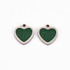 304 Stainless Steel Enamel Charms STAS-Q242-041A-1
