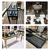 Imitation Leather Bracelet/Watch Pillow Jewelry Displays BDIS-WH0003-02-8
