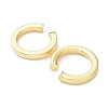 Rack Plating Brass Ring Cuff Earrings for Women EJEW-G352-06G-2