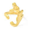 304 Stainless Steel Open Cuff Rings for Women RJEW-Z043-02I-2