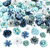 60Pcs Cloth Flower DIY-SP0005-73D-1