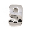 Number 9 Brass Beads KK-B167-B167-26P-09-1