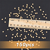 150Pcs Brass Hollow Beads KK-HY0001-69-4