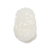 Natural White Jade Carved Pendants G-S384-01G-2