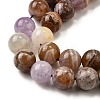 Natural Amethyst Lace Agate Beads Strands G-H312-C01-12mm-4