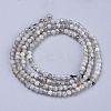 Natural Labradorite Beads Strands X-G-R475-025A-2
