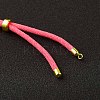 Nylon Twisted Cord Bracelet Making MAK-M025-111-2