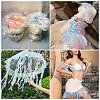 5 Yards Polyester Ruffled Ribbon OCOR-TA0004-06A-8