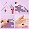 10Pcs Brass Locking Jump Rings KK-YW0003-96A-G-5